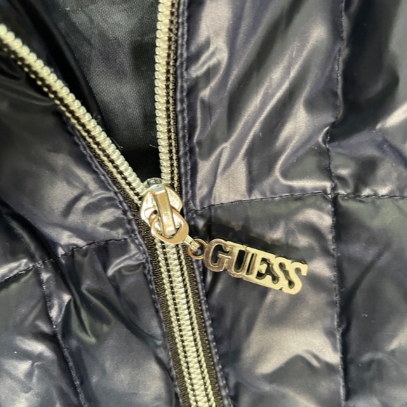 Guess long puffer jacket/ winter coat / parka - Picture 4 of 8